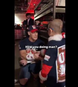 John Cena Shares Heartwarming Moment With Cancer Survivor Before Final Match