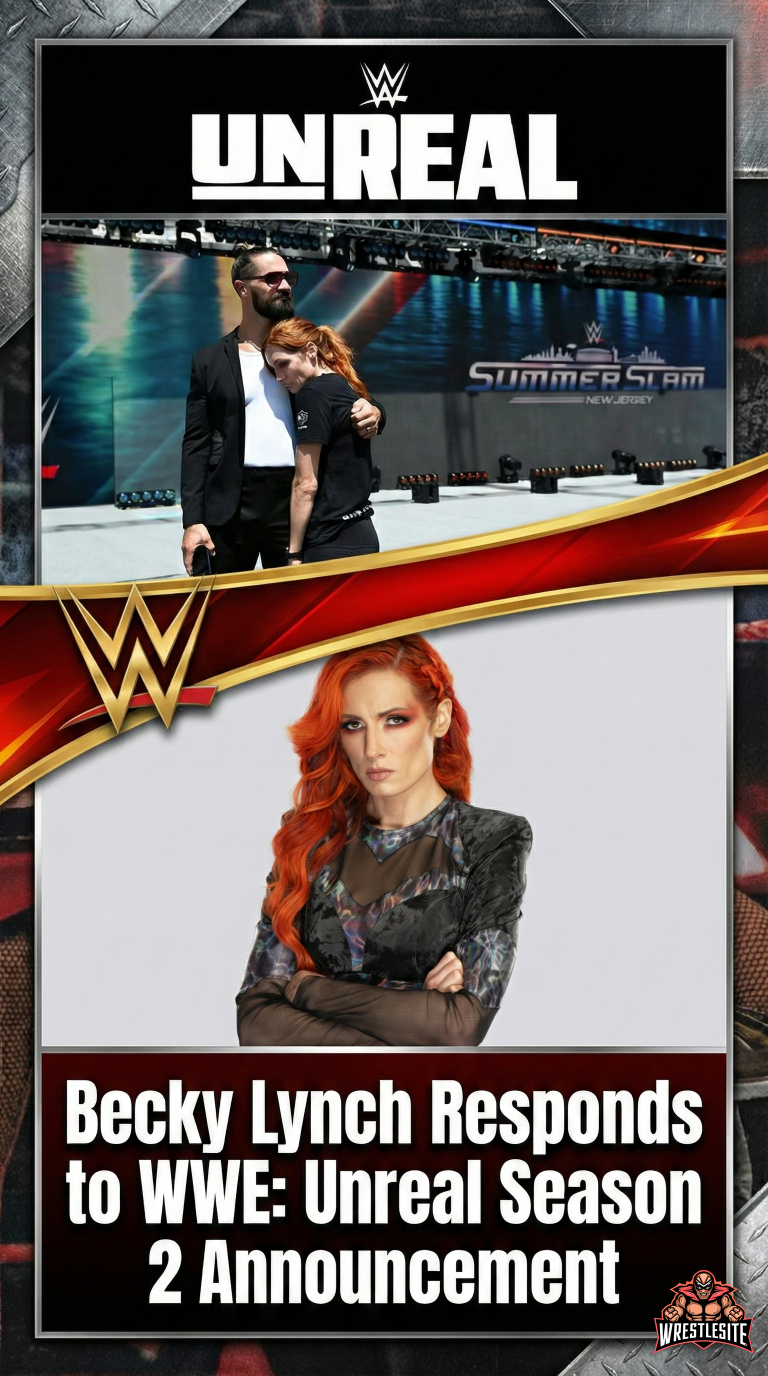 Becky Lynch Responds to WWE: Unreal Season 2 Announcement