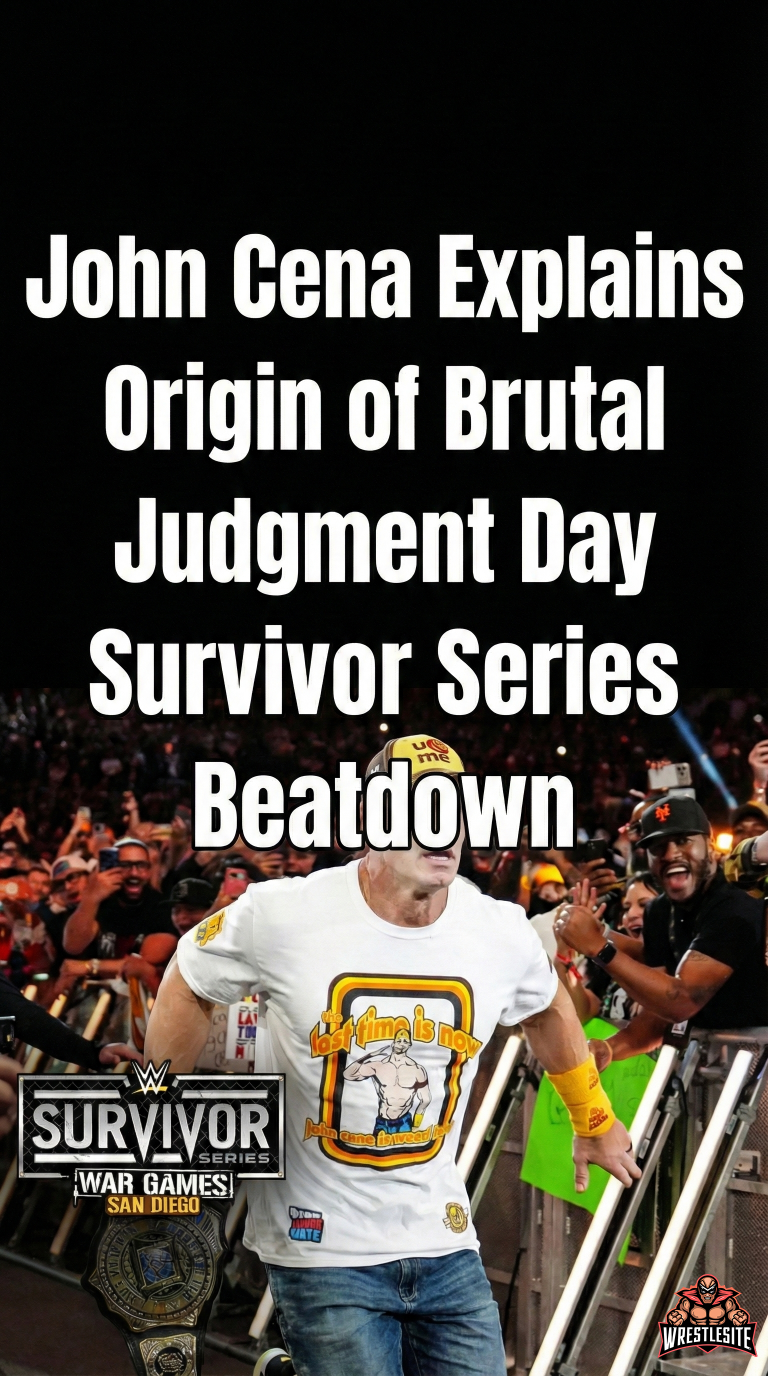 John Cena Explains Origin of Brutal Judgment Day Survivor Series Beatdown