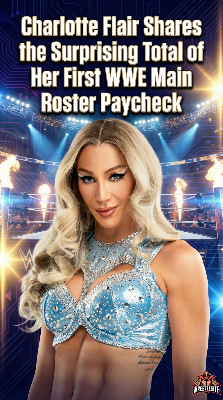 Charlotte Flair Shares the Surprising Total of Her First WWE Main Roster Paycheck