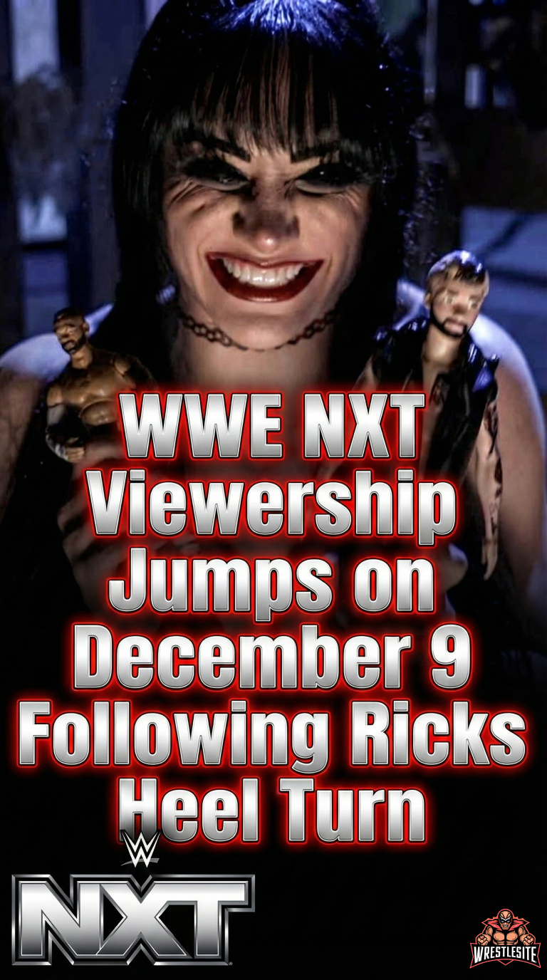 WWE NXT Viewership Jumps on December 9 Following Ricky Saints Heel Turn