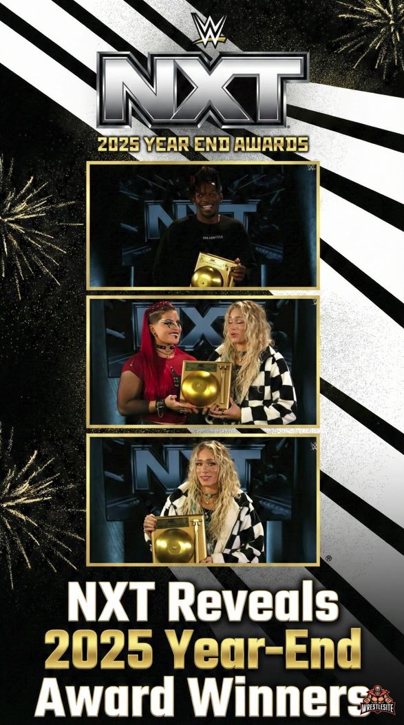 NXT Reveals 2025 Year-End Award Winners