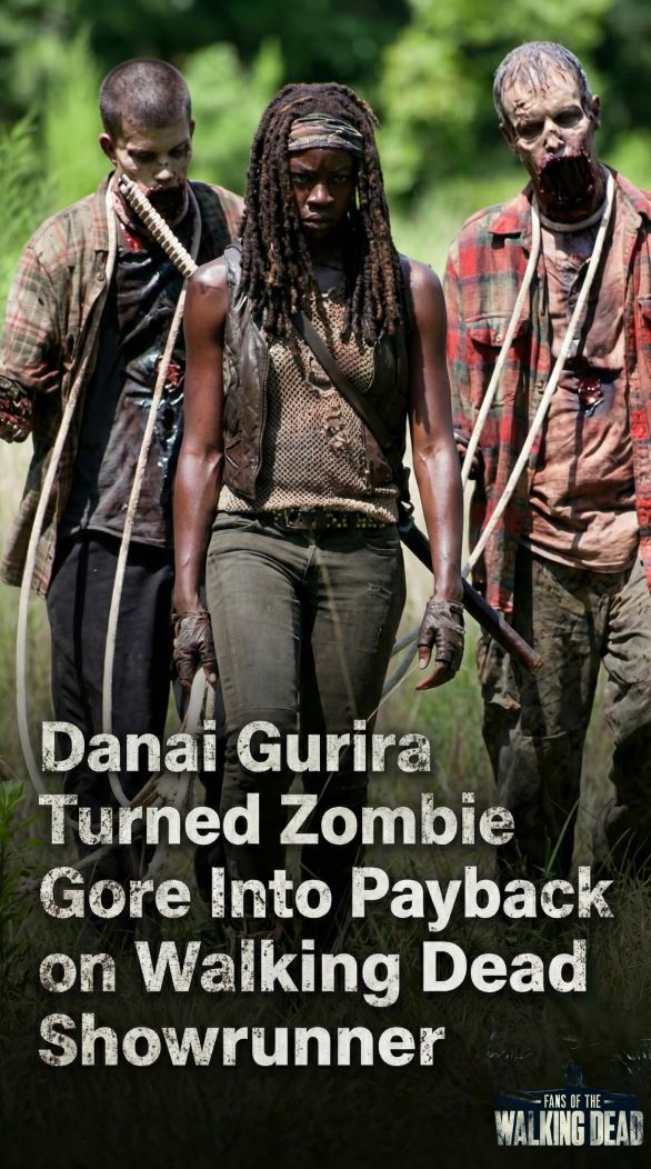 Danai Gurira Turned Zombie Gore Into Payback on Walking Dead Showrunner
