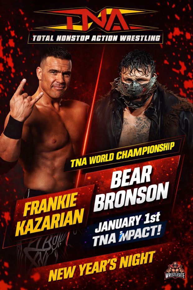TNA World Title Match Set for January 1 iMPACT