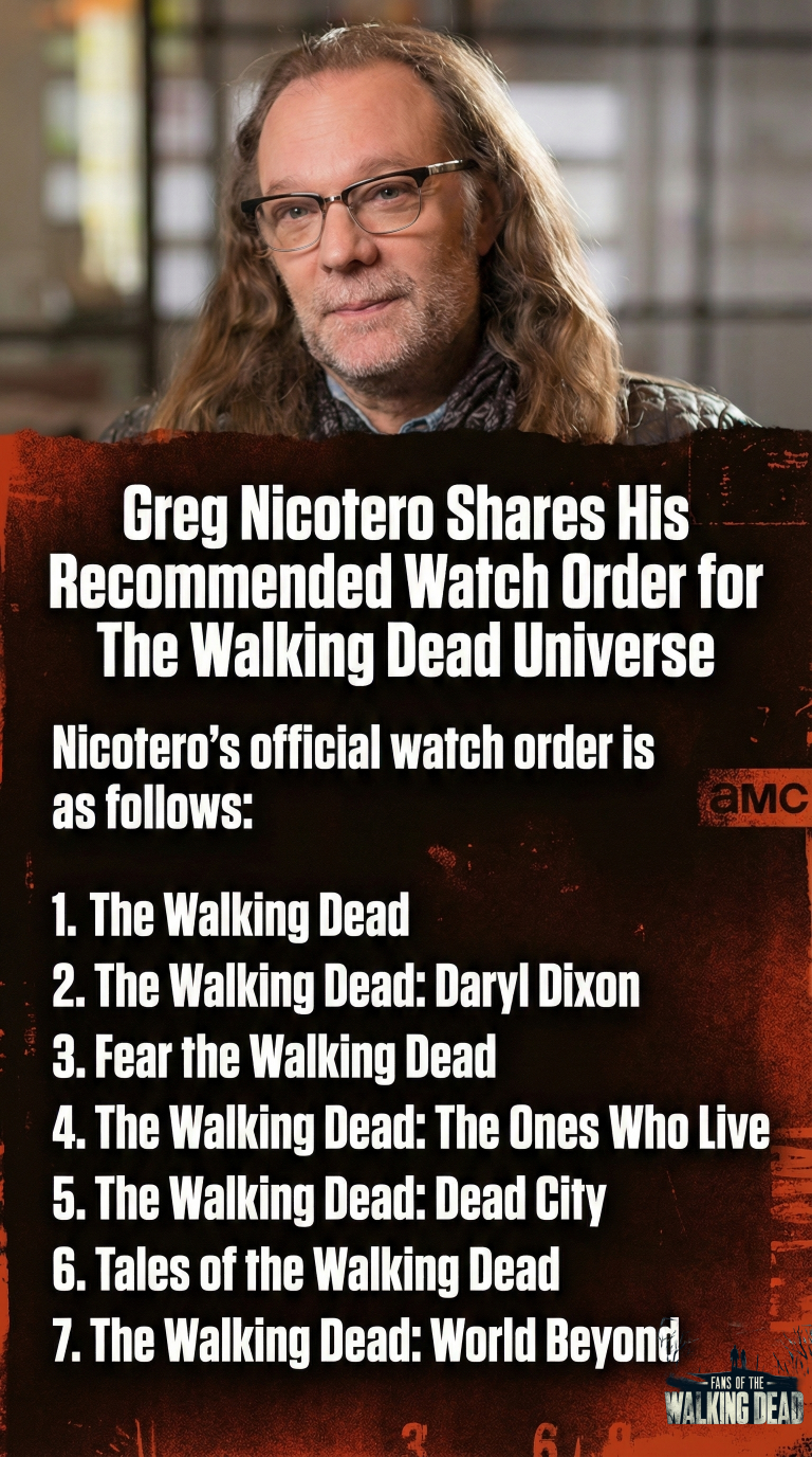 Greg Nicotero Shares His Recommended Watch Order for The Walking Dead Universe