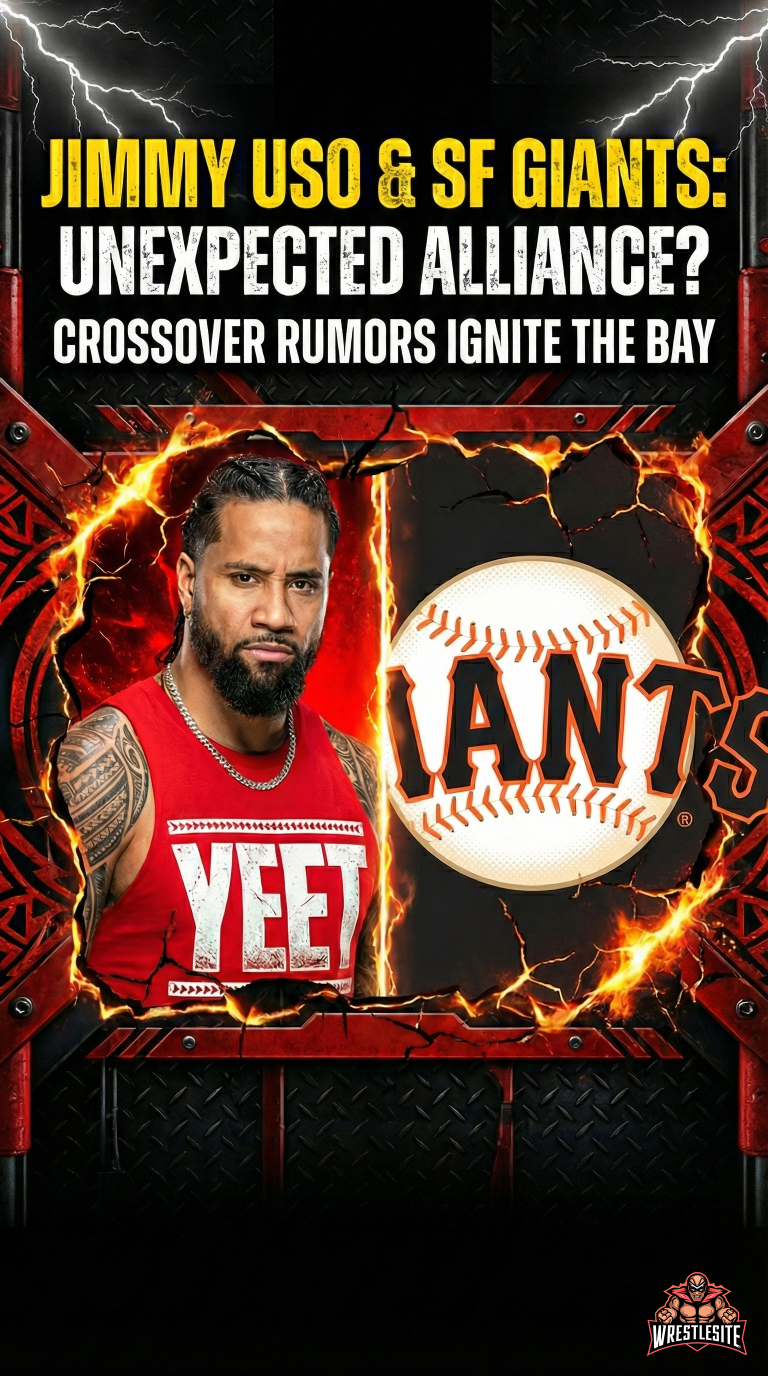 WWE Explores Crossover Deal Between Jimmy Uso and San Francisco Giants