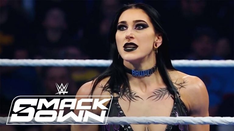 Damian Priest and Rhea Ripley Defeat Aleister Black and Zelina Vega