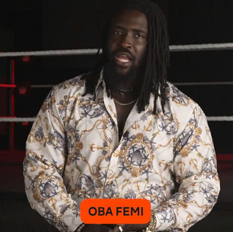 Oba Femi Names His Favorite Match in WWE History
