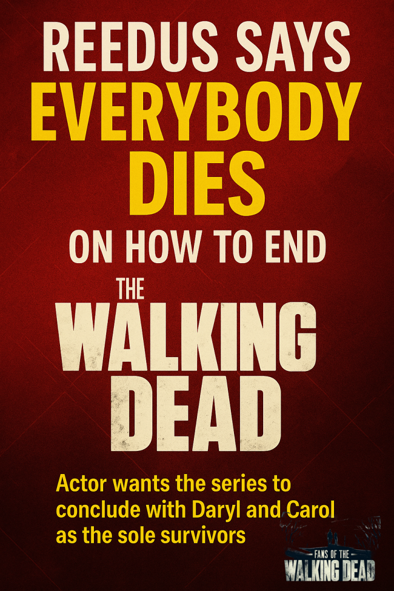 Norman Reedus Shares Bold Vision for The Walking Dead’s Final Ending