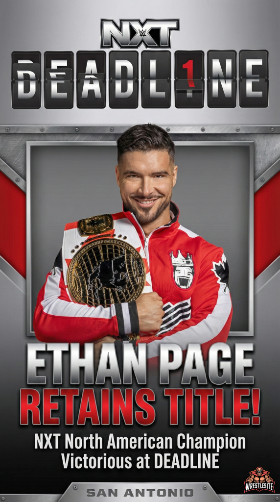 Ethan Page Retains North American Title Against Mr. Iguana at Deadline