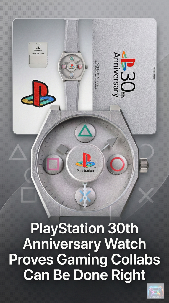 PlayStation 30th Anniversary Watch Proves Gaming Collabs Can Be Done ...