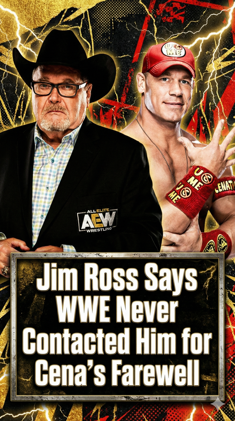 Jim Ross Says WWE Never Contacted Him for John Cena’s Farewell