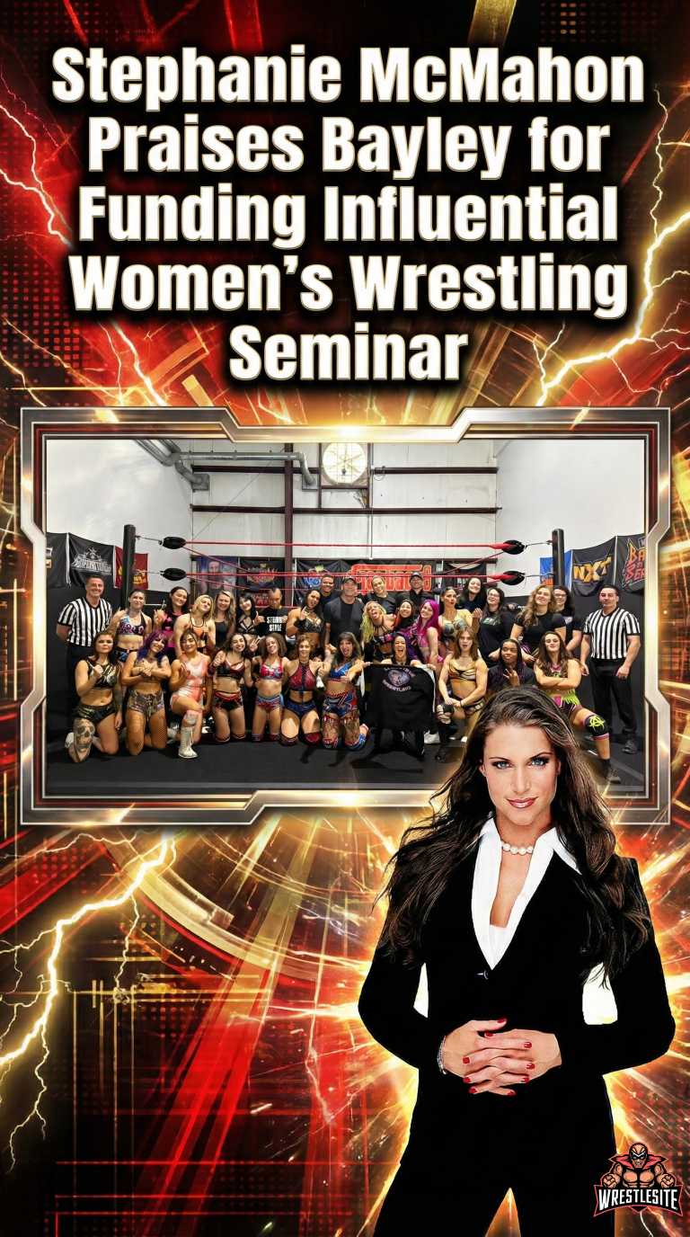 Stephanie McMahon Praises Bayley for Funding Influential Women’s Wrestling Seminar