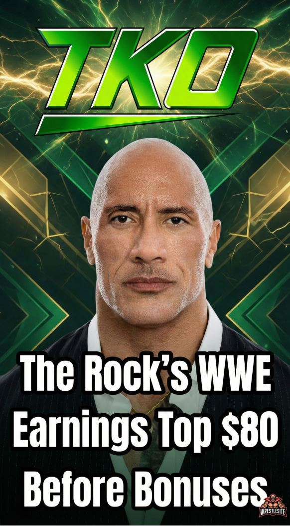 The Rock’s WWE Earnings Top $80 Million Before Bonuses