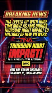 TNA Wrestling Secures Major Multi-Year Broadcast Deal With AMC Network