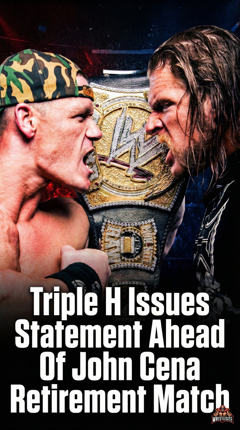 Triple H Issues Statement Ahead Of John Cena Retirement Match