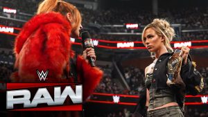 Becky Lynch and Maxxine Dupri Clash in Heated RAW Confrontation