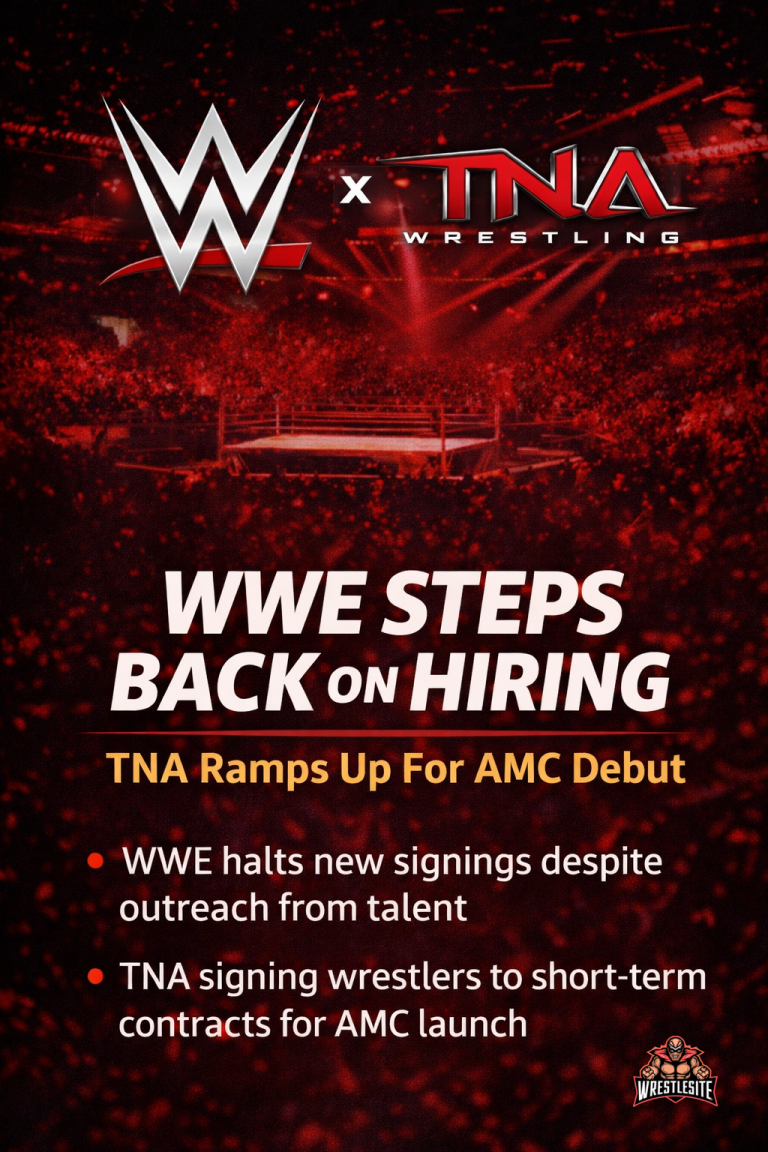 WWE Pauses New Signings As TNA Gears Up For AMC Launch