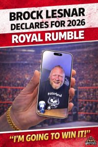 Brock Lesnar Officially Enters 2026 Royal Rumble