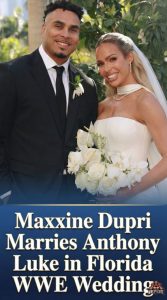 Maxxine Dupri Marries Anthony Luke in Florida WWE Wedding