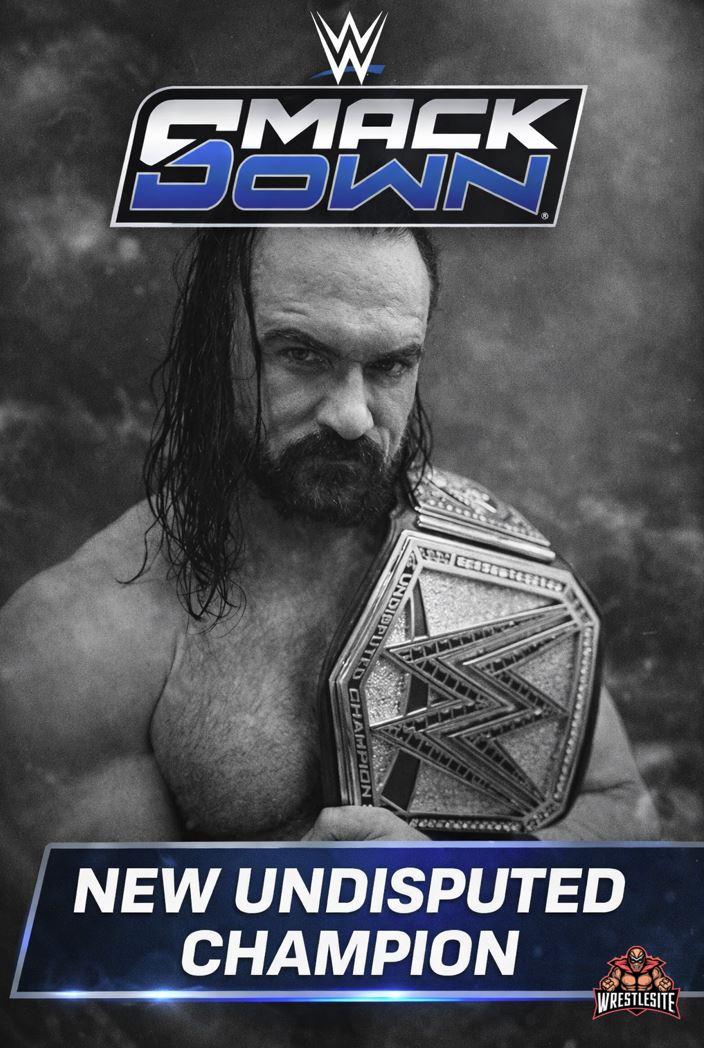 Drew McIntyre Claims Undisputed WWE Title on SmackDown