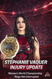 Stephanie Vaquer Injury Update Brings Relief on WWE Title Status
