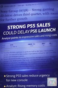 PS6 Launch Window Could Slip as PS5 Momentum Holds Strong