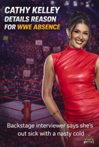 Cathy Kelley Explains Recent Absence From WWE Television