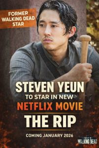 Walking Dead Favorite Steven Yeun Leads New Netflix Thriller The Rip