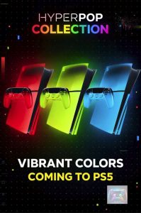 Sony Unveils Hyperpop PS5 Covers With Bold RGB Style