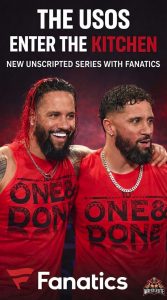 The Usos To Host New Culinary Series For Fanatics Studios
