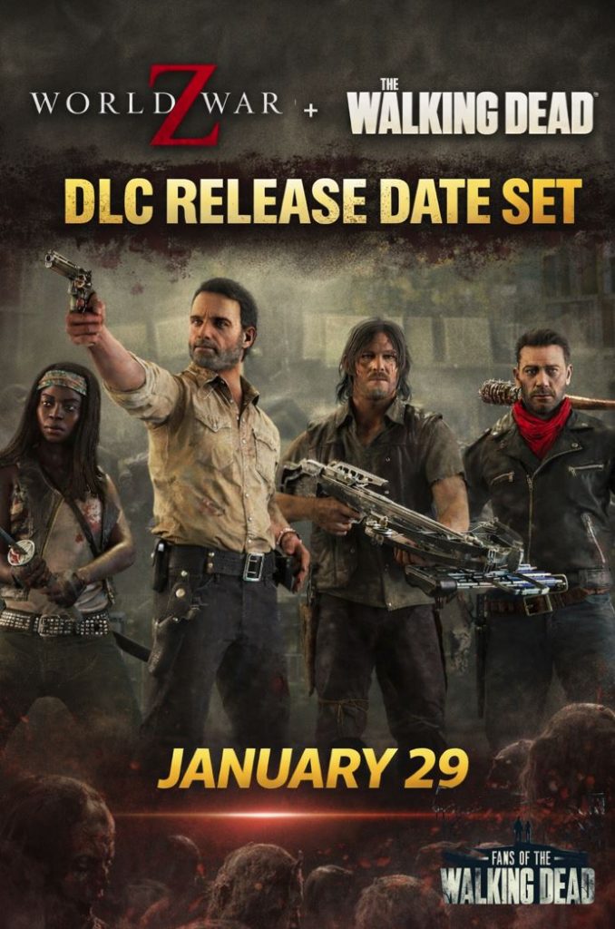 World War Z Sets Release Date For The Walking Dead Crossover DLC