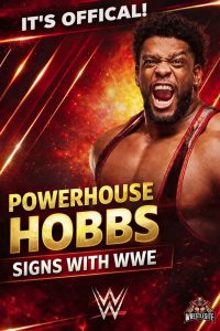 Powerhouse Hobbs Officially Signs with WWE