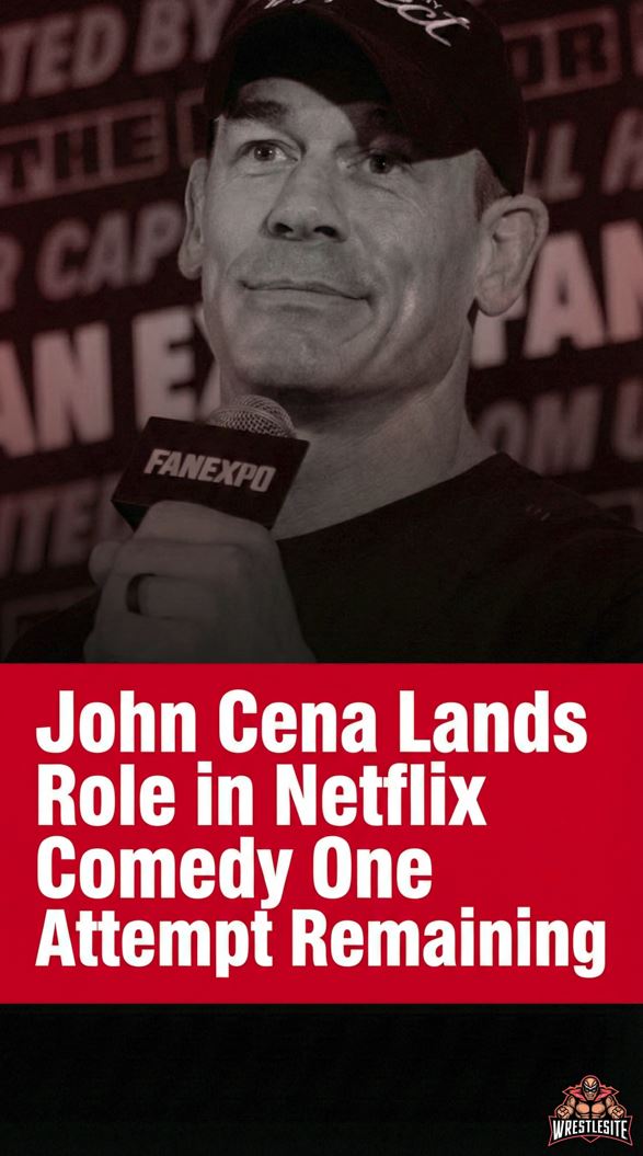John Cena Lands Role in Netflix Comedy One Attempt Remaining