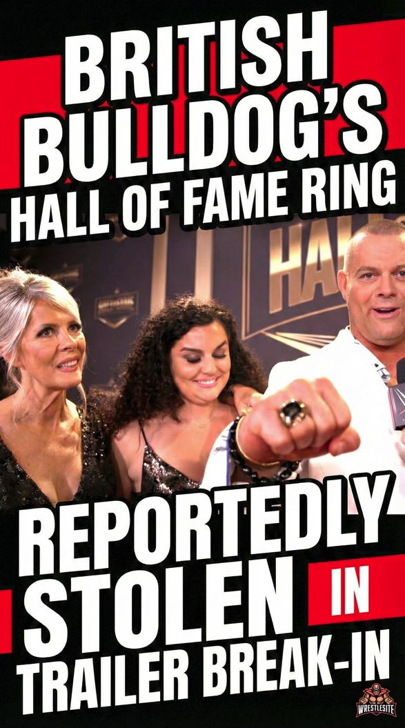 British Bulldog’s Hall of Fame Ring Reportedly Stolen in Trailer Break-In