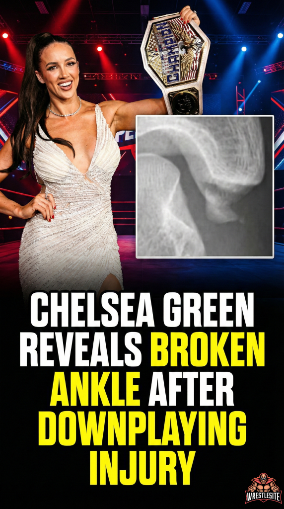 Chelsea Green Reveals Broken Ankle After Downplaying Injury