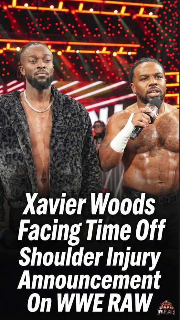 Xavier Woods Facing Time Off After Shoulder Injury Announcement On WWE RAW