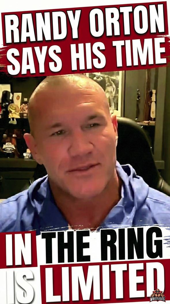 Randy Orton Says His Time in the Ring Is Limited