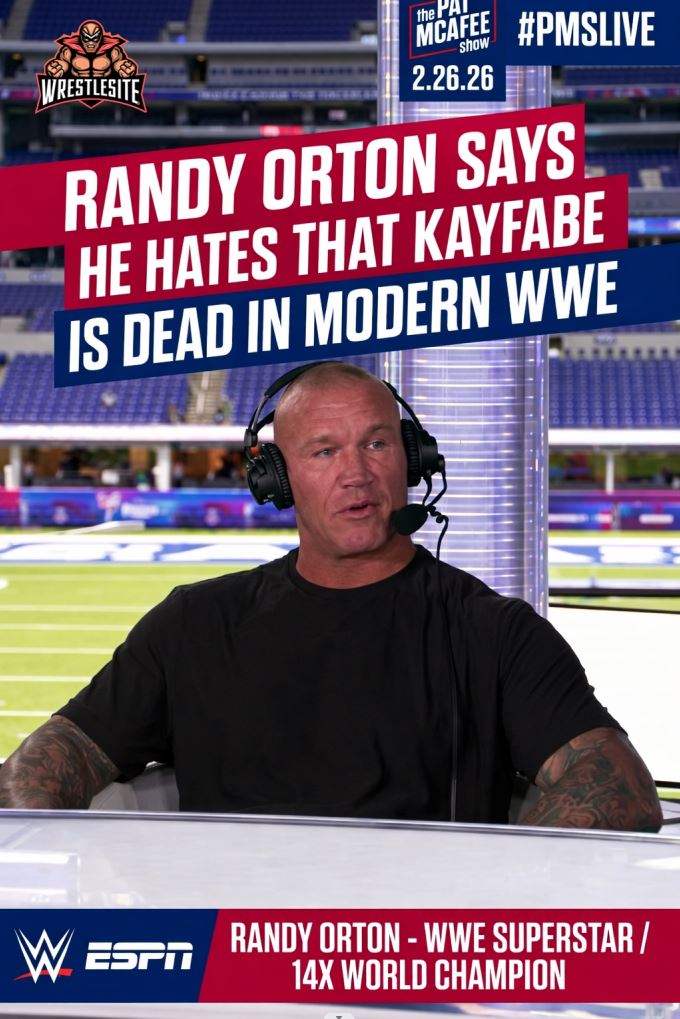 Randy Orton Says He Hates That Kayfabe Is Dead in Modern WWE