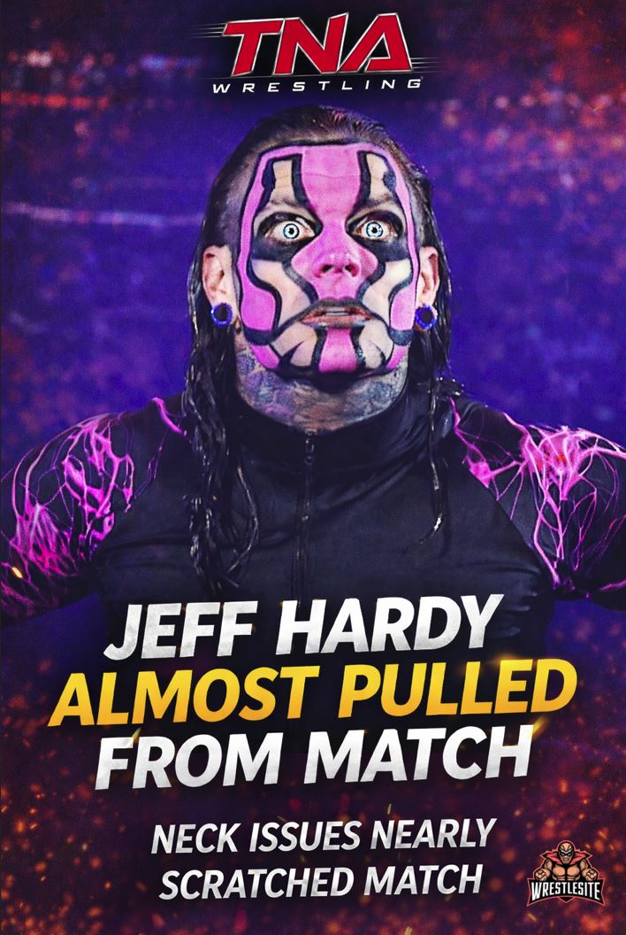 Jeff Hardy Nearly Pulled From TNA iMPACT Singles Match