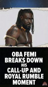 Oba Femi Talks Main Roster Rise as John Cena Episode Is Announced