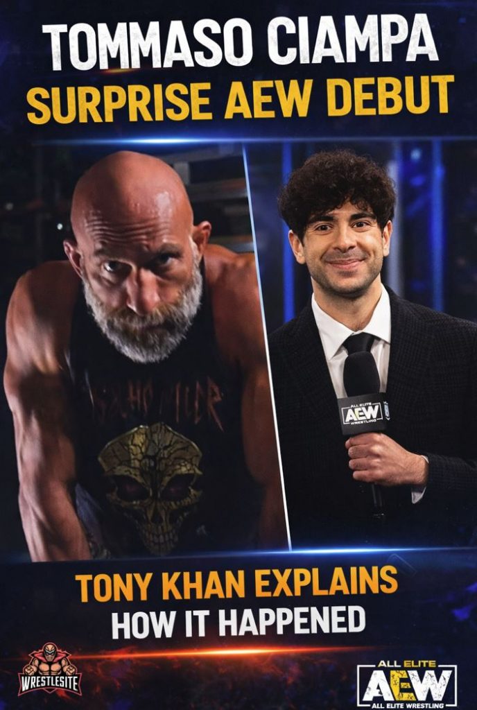 Tony Khan Explains How Tommaso Ciampa’s AEW Debut Came Together