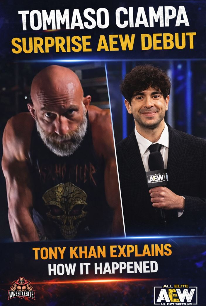 Tony Khan Explains How Tommaso Ciampa’s AEW Debut Came Together