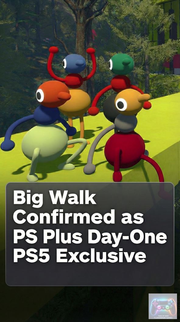 Big Walk Confirmed as PS Plus Day-One PS5 Exclusive