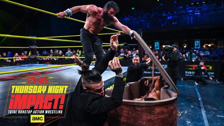 First-Ever Guitar Case Casket Match Ends Violently on TNA iMPACT!