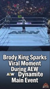 Brody King Sparks Viral Moment During AEW Dynamite Main Event