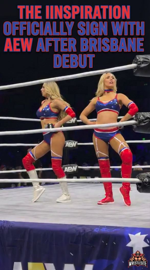 The IInspiration Officially Sign With AEW After Brisbane Debut