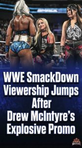 WWE SmackDown Viewership Jumps After Drew McIntyre’s Explosive Promo