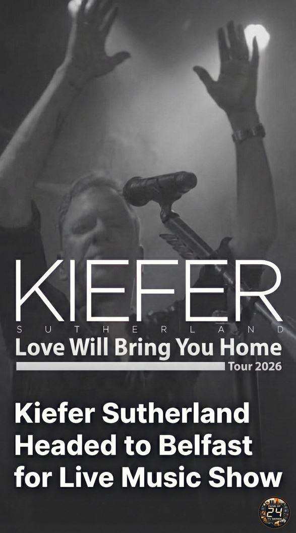 Kiefer Sutherland Headed to Belfast for Live Music Show