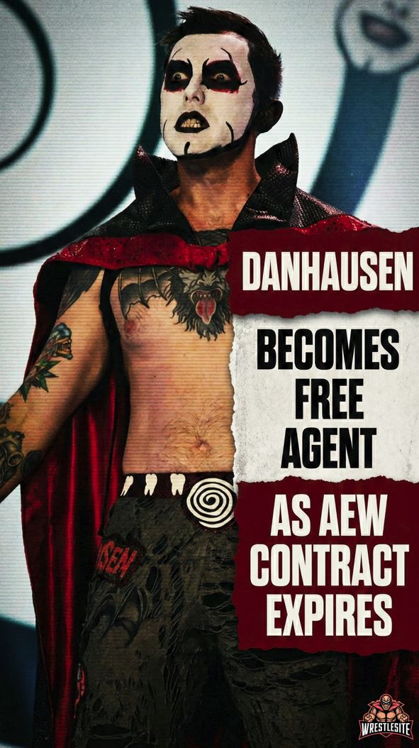 Danhausen Becomes Free Agent as AEW Contract Expires